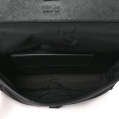 Prada Re-Nylon Saffiano Smartphone Case Crossbody Black 5 of 10