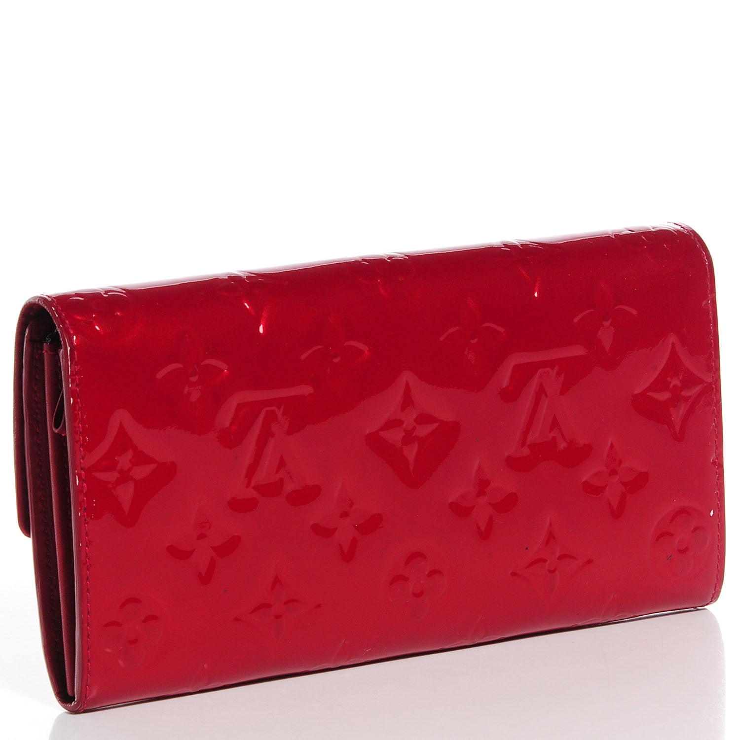 Louis Vuitton Vernis Sarah Wallet Pomme D'Amour 9 of 13