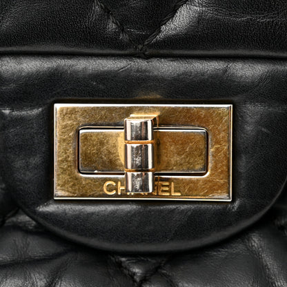 Chanel Aged Calfskin Quilted 2.55 Reissue 226 Flap Black 12 of 13