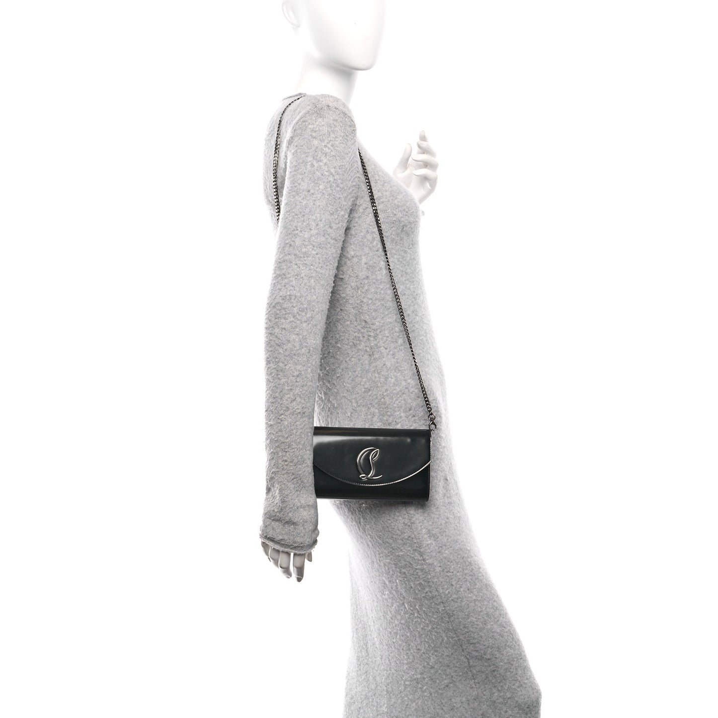 Abrasivato Loubi54 Crossbody Clutch Black