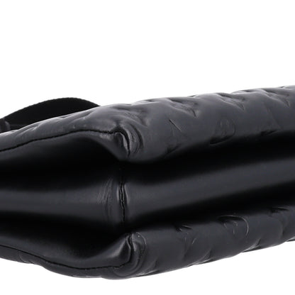 Louis Vuitton Lambskin Embossed Monogram Coussin PM Black 11 of 11