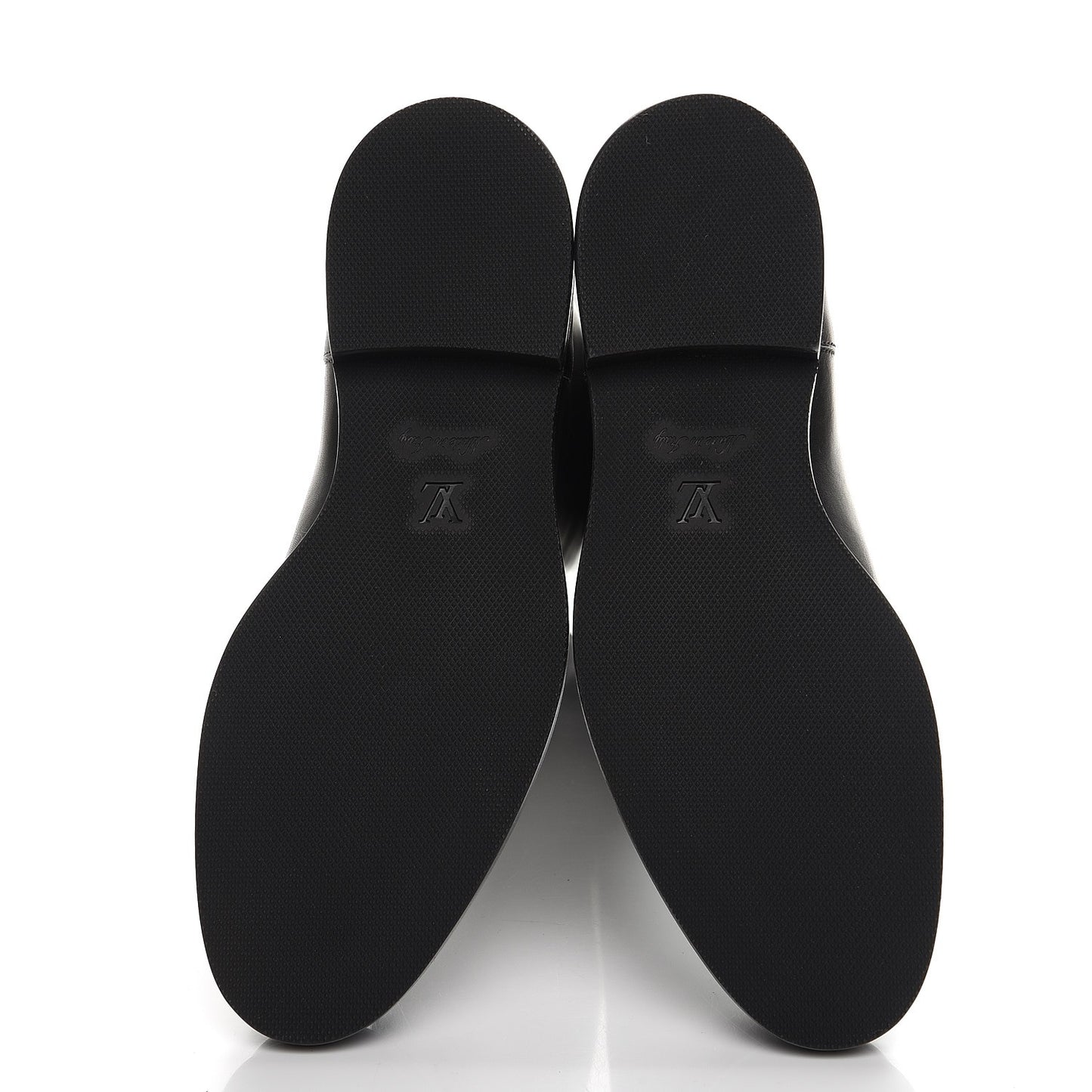 Calfskin Overdrive Flat High Boots 35 Black