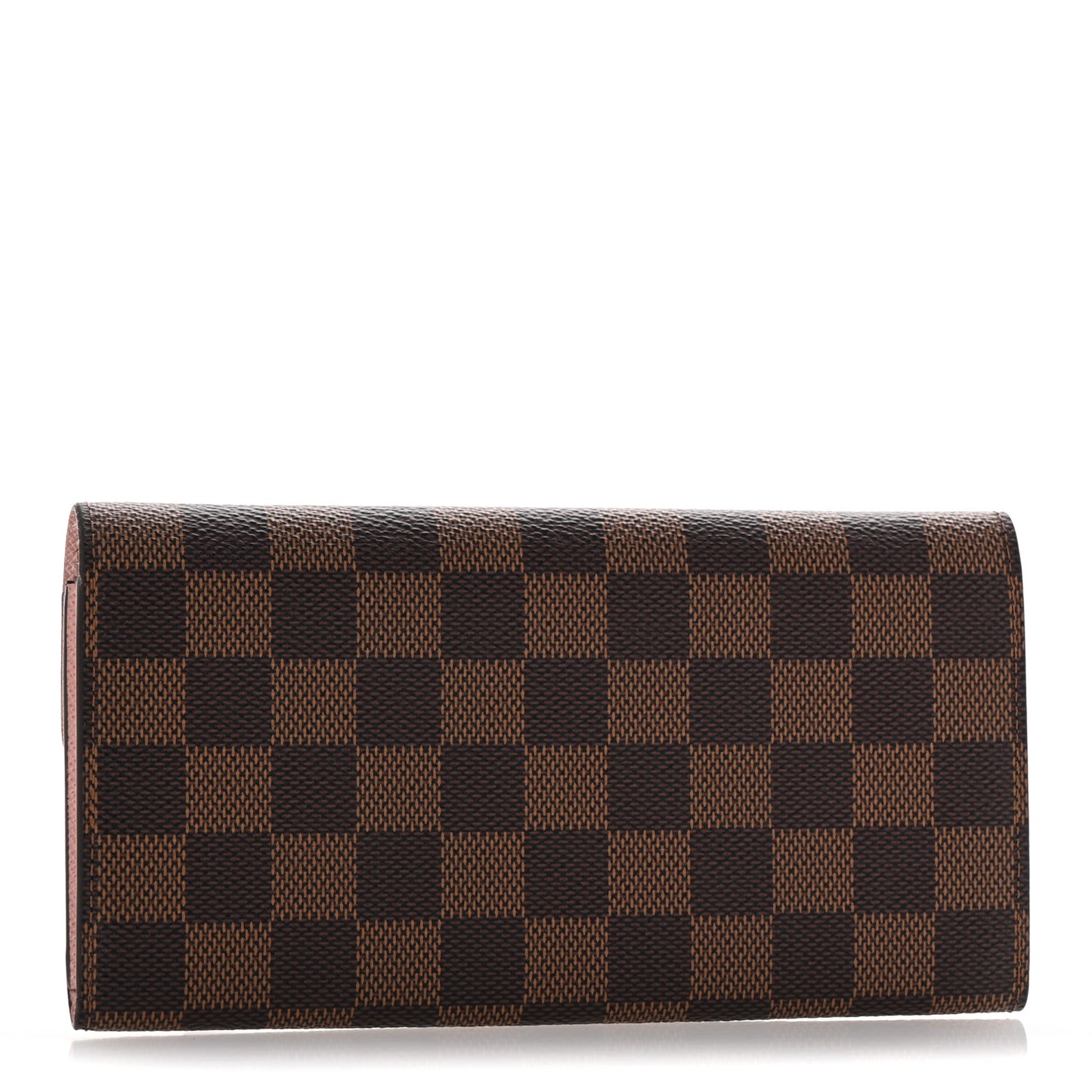 Damier Ebene Emilie Wallet Rose Ballerine