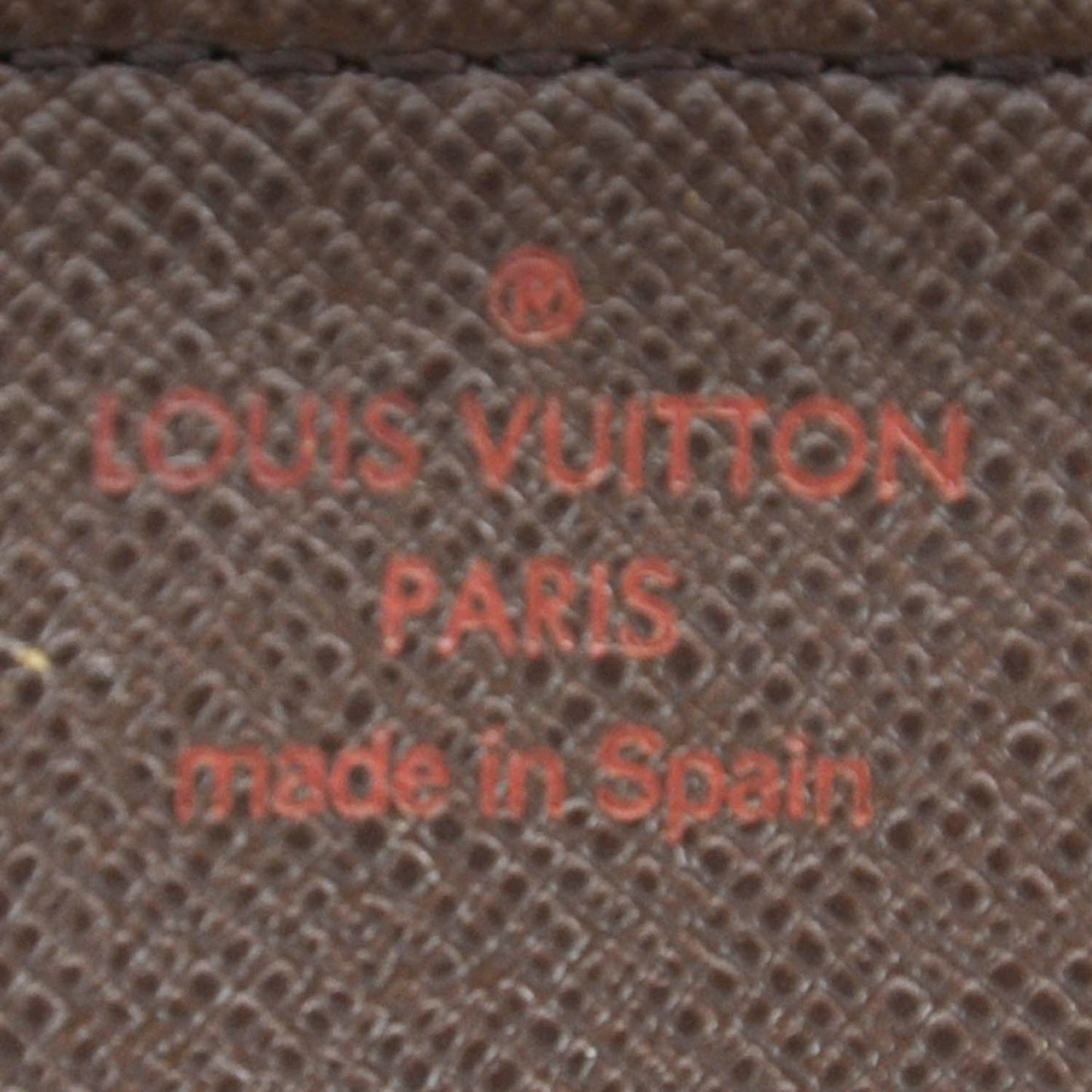 Damier Ebene Business Card Holder