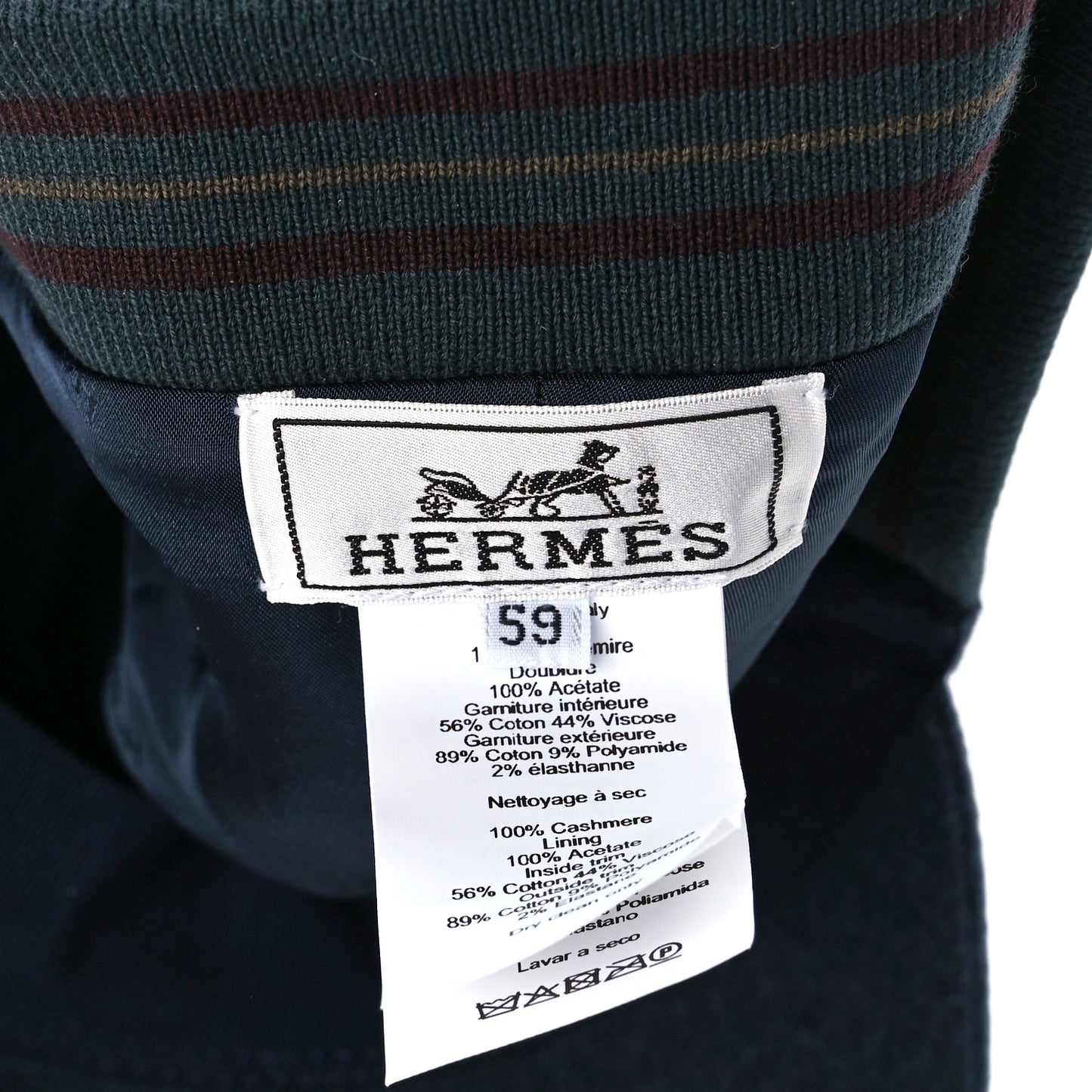 Cashmere Denis Cap 59