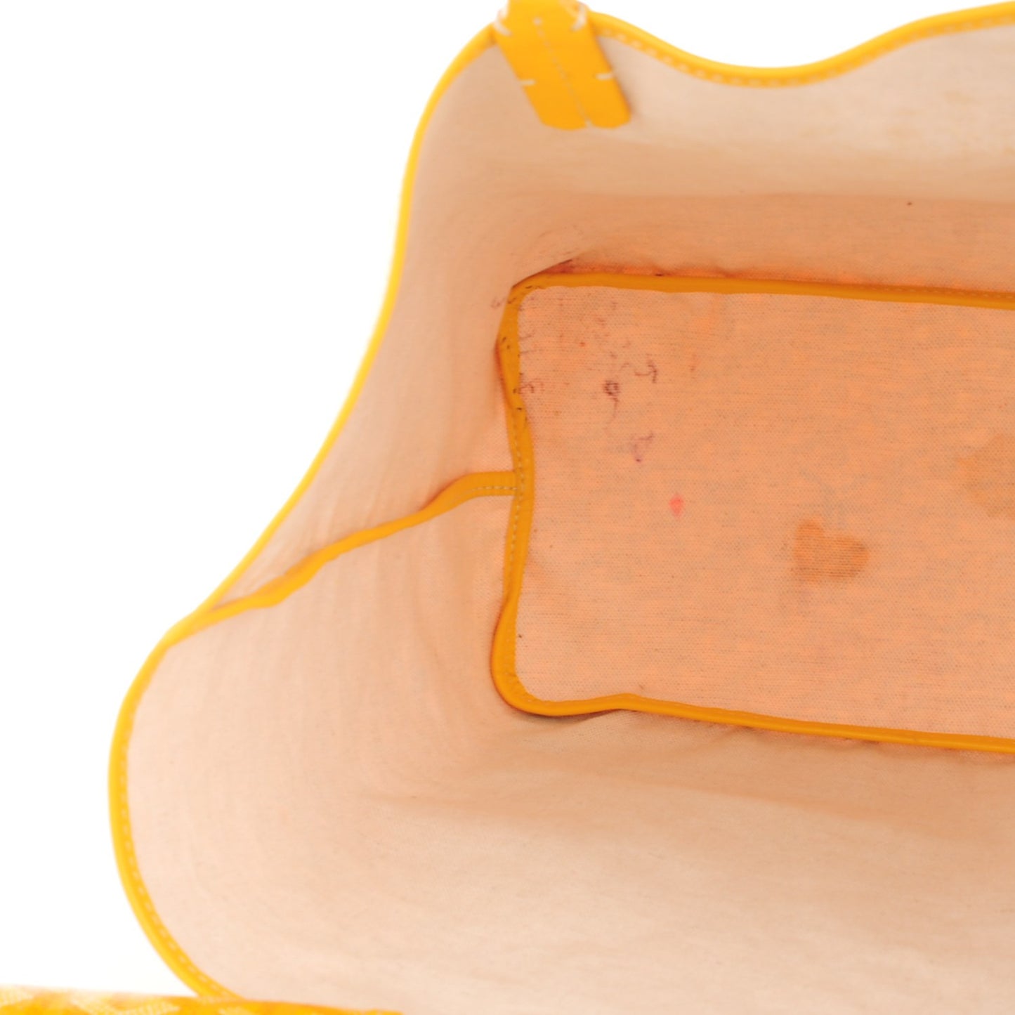 Goyardine Saint Louis PM Yellow