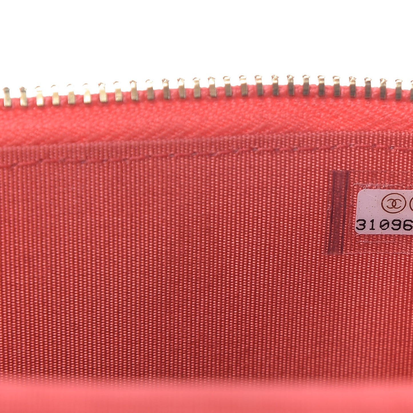 Raffia Jute Striped Mini Vanity Case With Chain Red Beige
