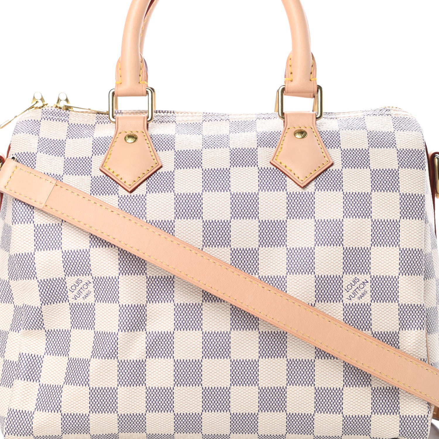 Louis Vuitton Damier Azur Speedy Bandouliere 25 9 of 13