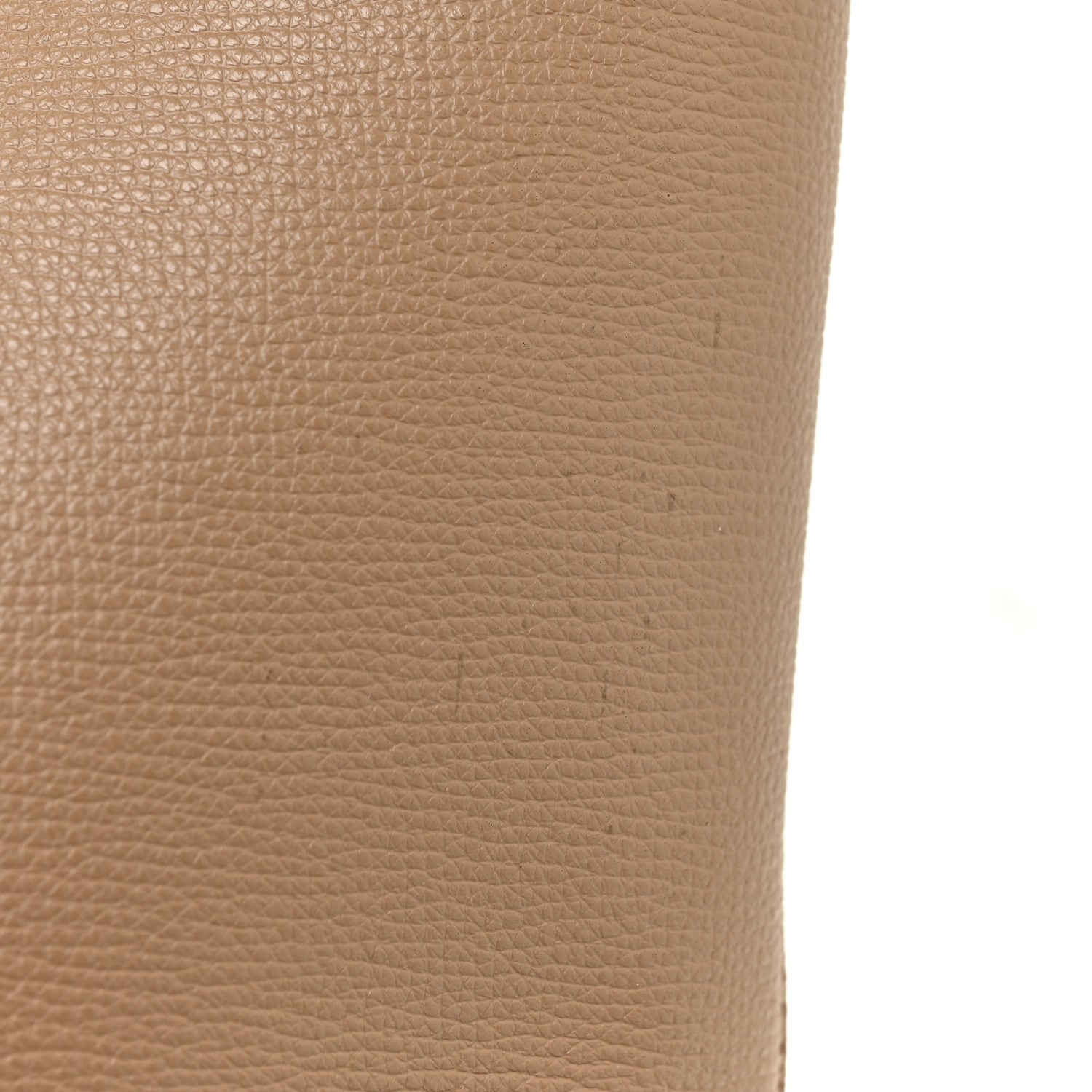 Burberry Grainy Calfskin Haymarket Check Medium Reversible Tote Camel 22 of 24