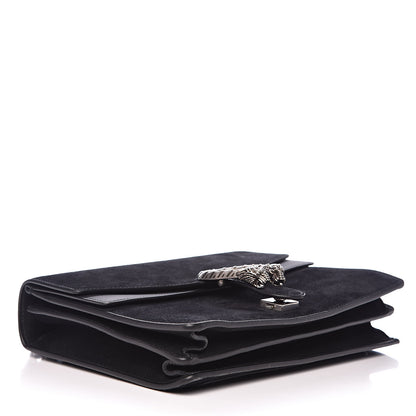 Gucci Suede Medium Dionysus Shoulder Bag Black 4 of 11