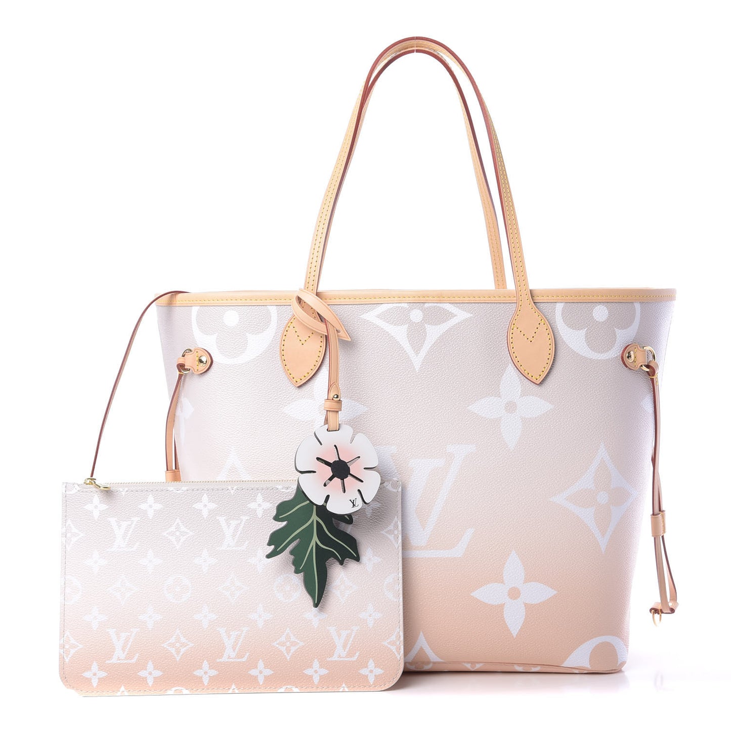 Monogram Giant By The Pool Neverfull MM Brume