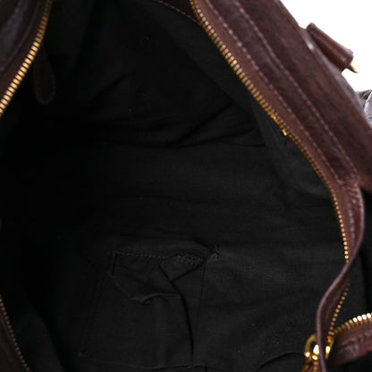 Balenciaga Agneau Giant 12 Gold Hardware City Cigare Fonce 5 of 8