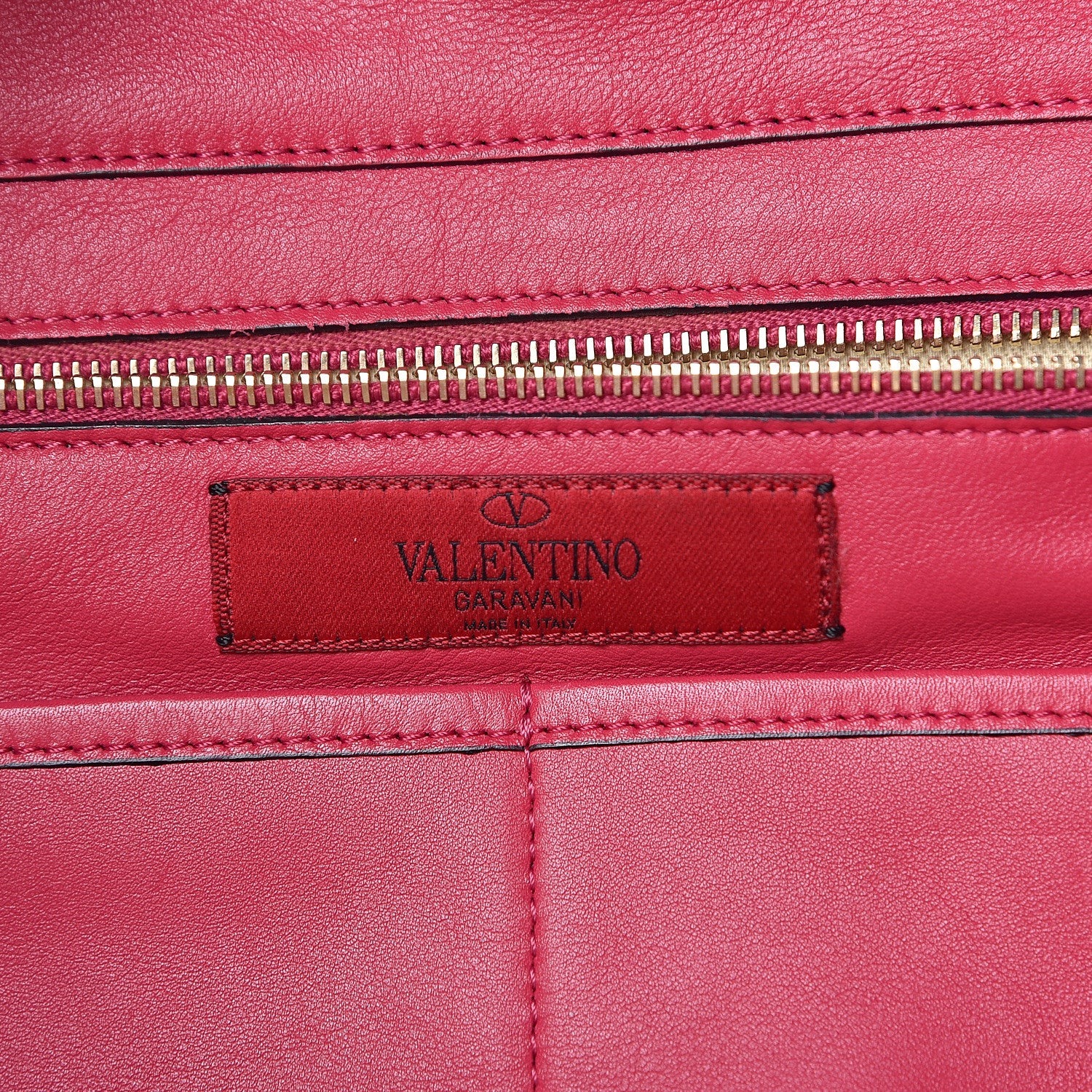 Valentino Garavani Vitello Medium Rockstud Tote Cyclamin 6 of 10