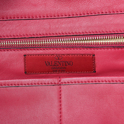 Valentino Garavani Vitello Medium Rockstud Tote Cyclamin 6 of 10