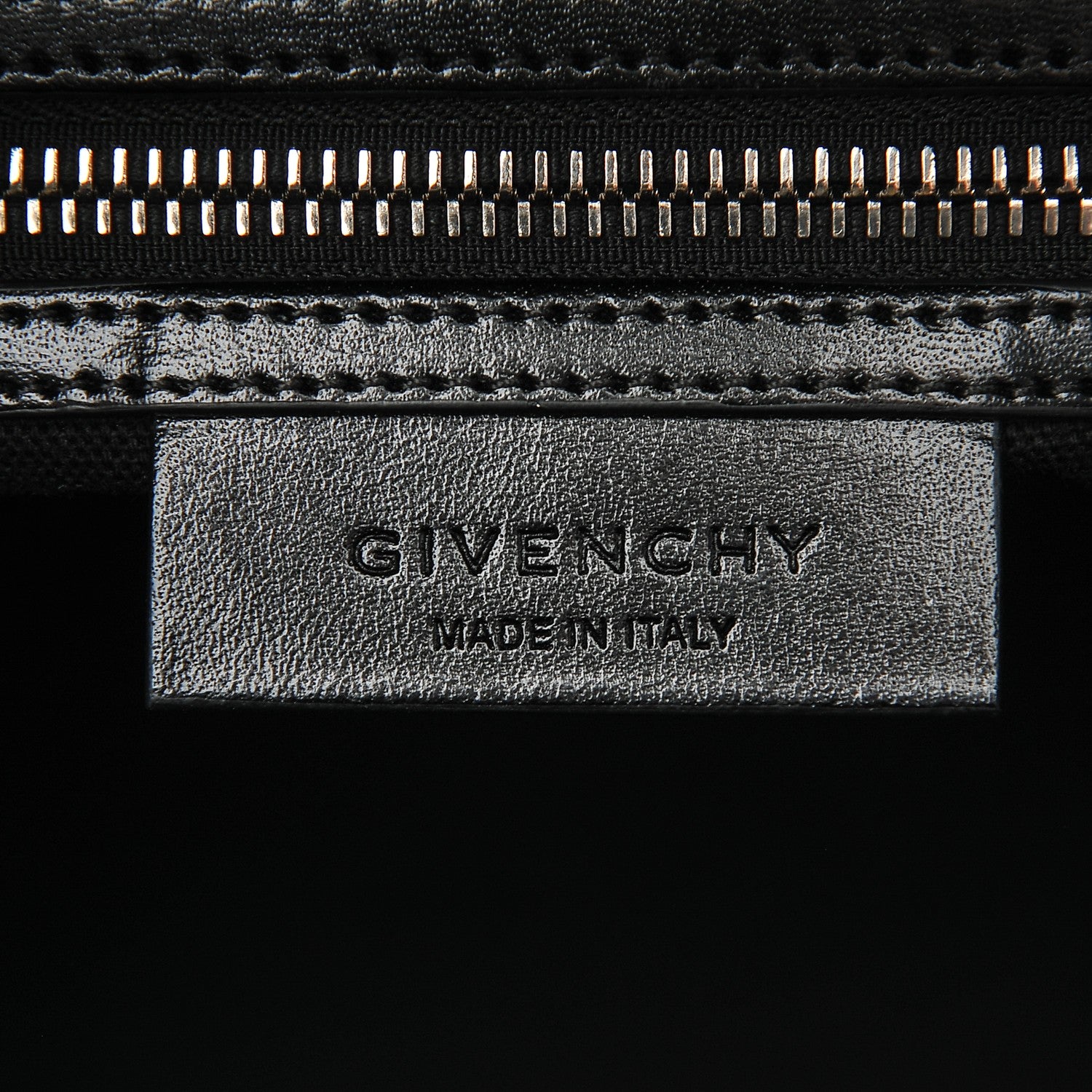 Givenchy Shiny Lord Calfskin Small Antigona Black 6 of 6
