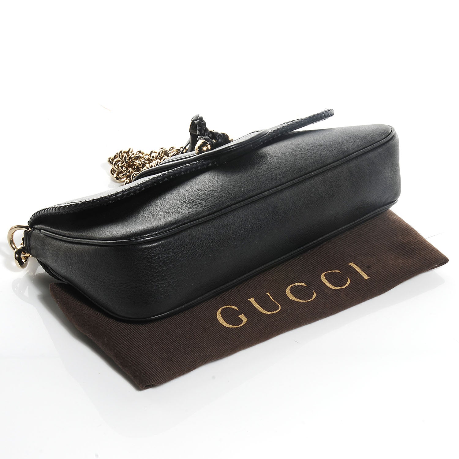 Gucci Leather Marrakech Evening Bag Black 4 of 9