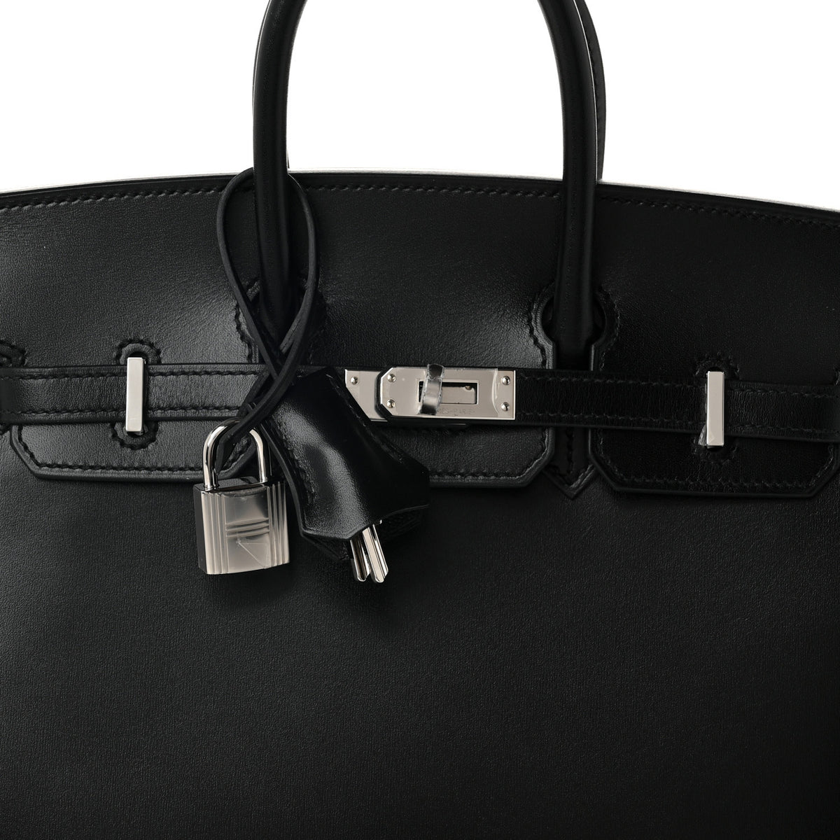 Hermes Box Birkin Sellier 25 Black 8 of 11