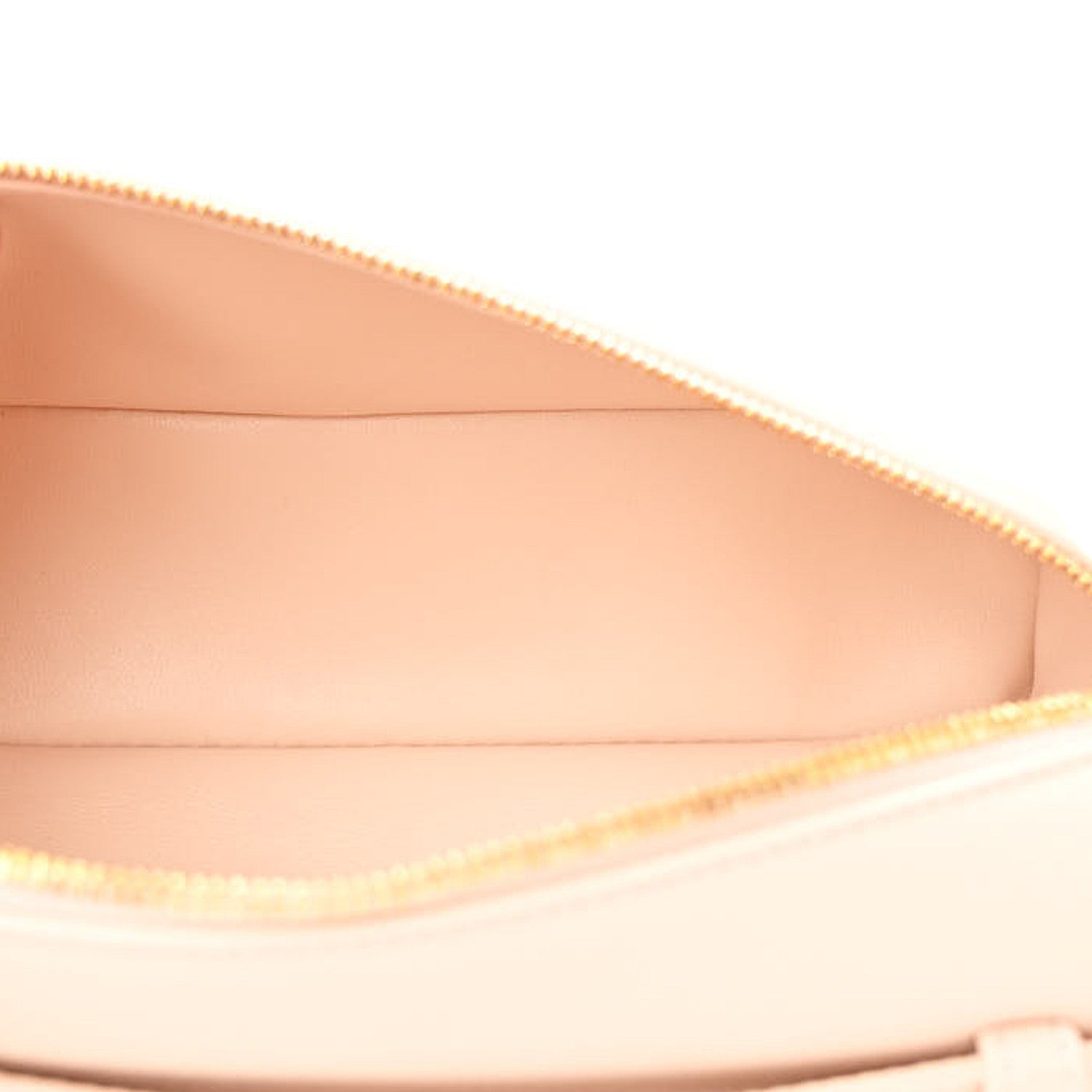 Loro Piana Grained Calfskin L19 Extra Pocket Pouch Creamed Honey 5 of 12