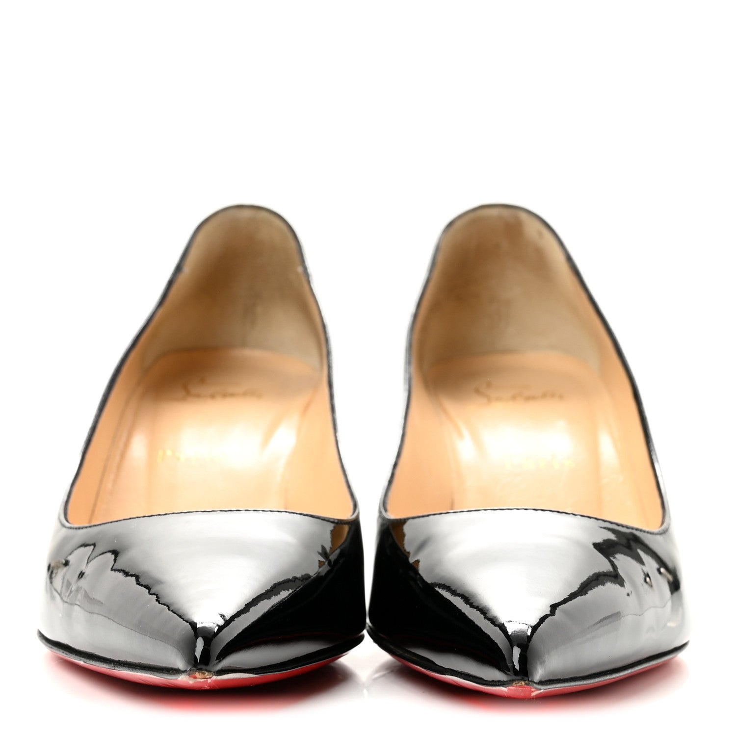 Christian Louboutin Patent So Kate 55 Pumps 38.5 Black 3 of 9