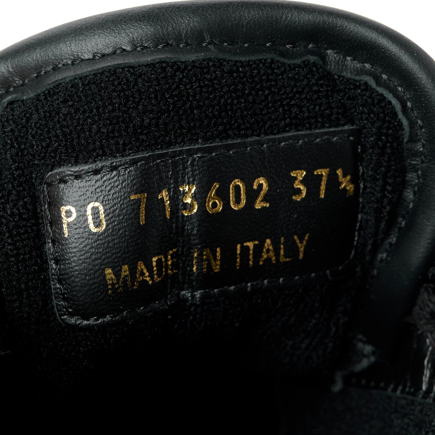 Saint Laurent Calfskin Perforated SL61 Sneakers 37.5 Black 9 of 11
