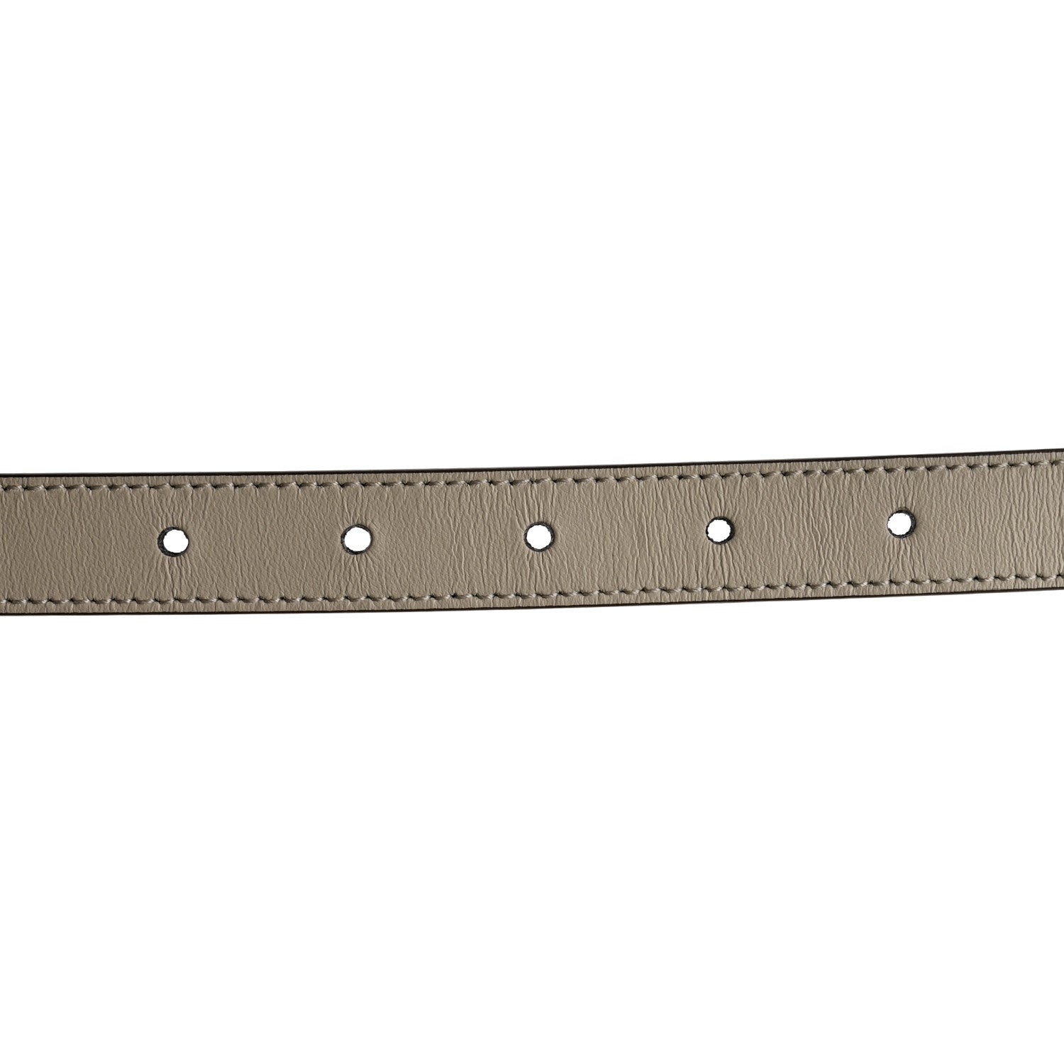 Gucci Plutone Calfskin Double G 20mm Belt 80 32 Mystic White 3 of 5