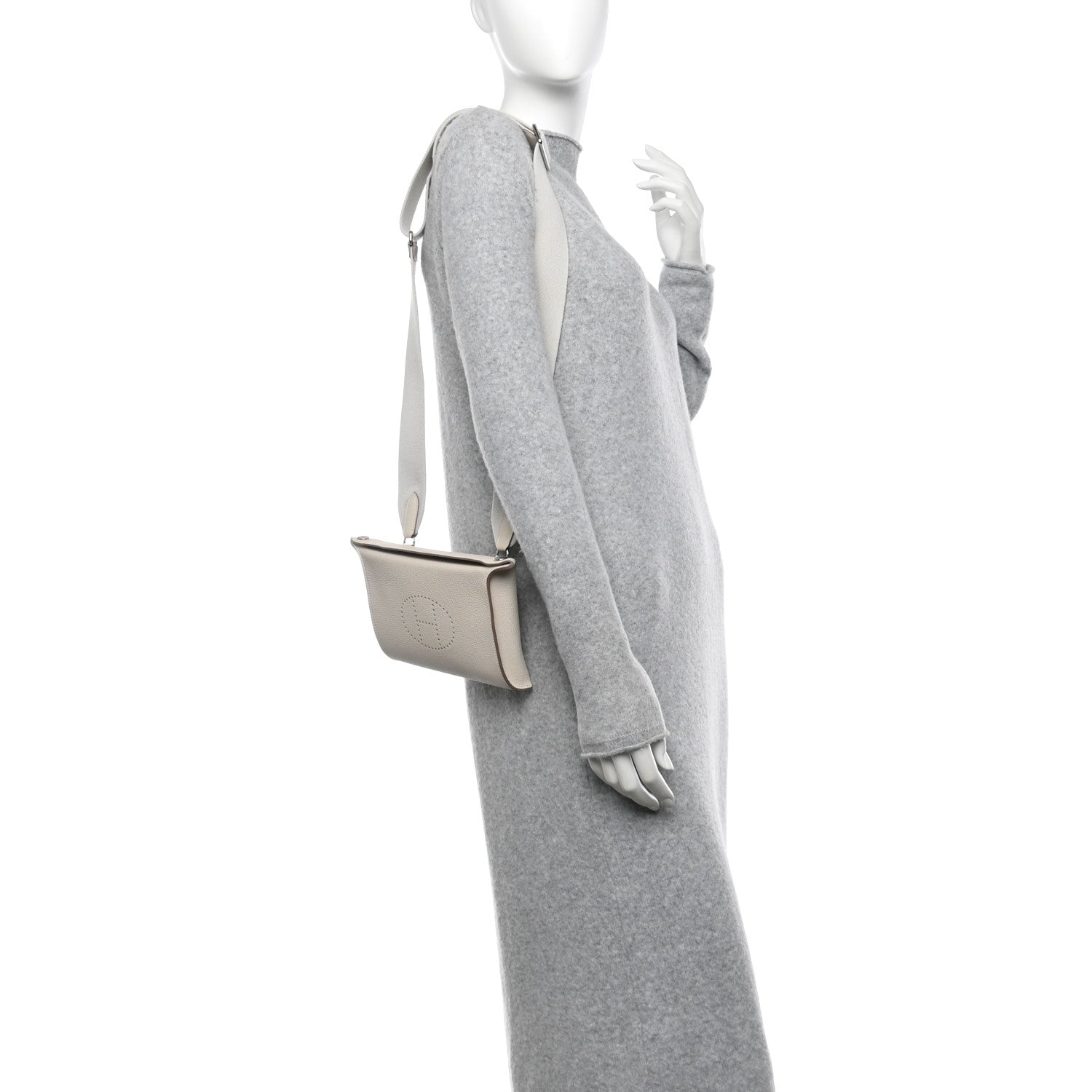 Hermes Togo Videpoches Craie 2 of 10