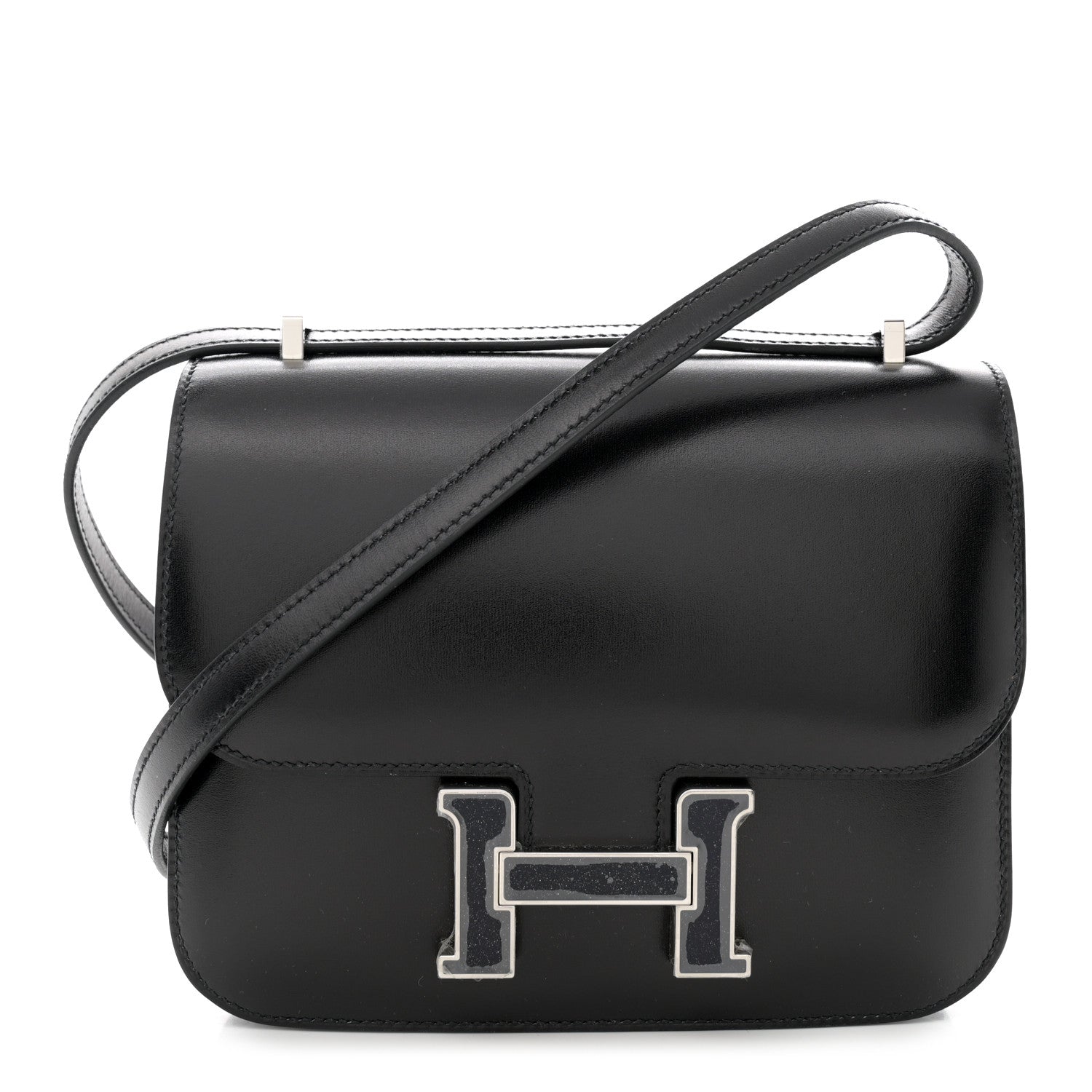 Hermes Box Aventurine Constance 18 Black 1 of 12