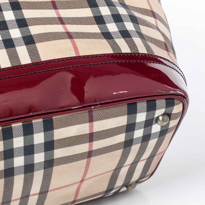 Burberry House Check Tote Red 6 of 11