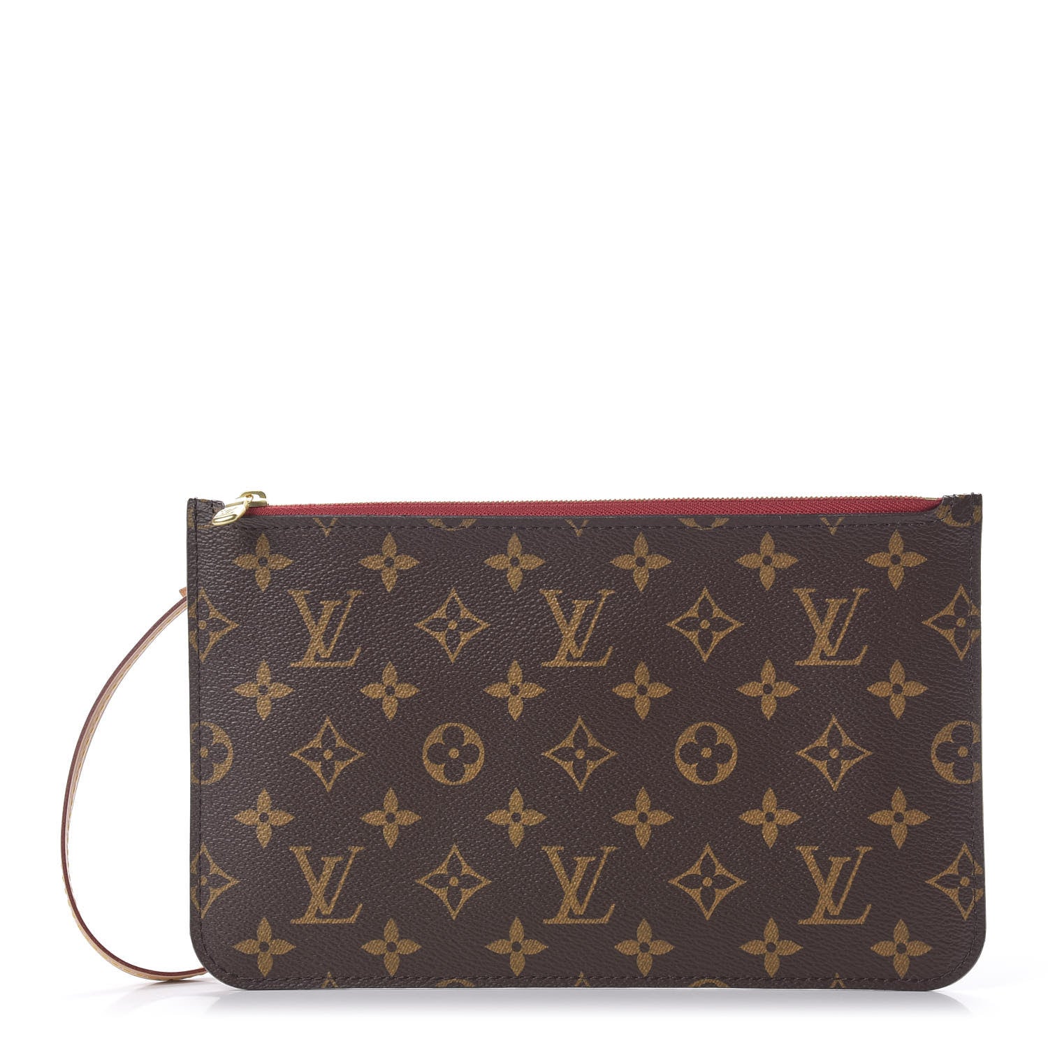 Louis Vuitton Monogram Neverfull MM GM Pochette Cherry 1 of 8