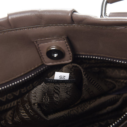 Prada Soft Calf Satchel Bambu 9 of 9