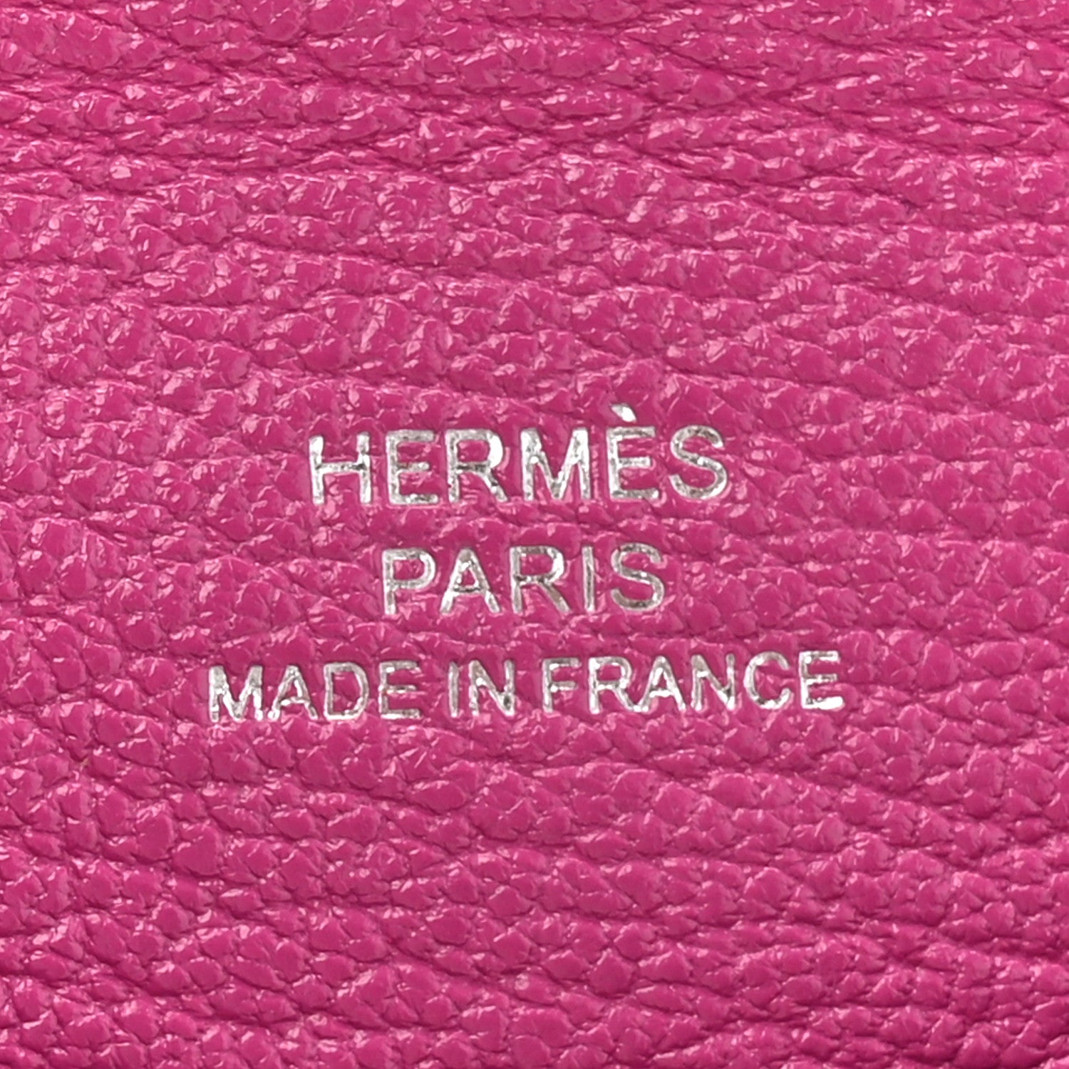 Hermes Chevre Mysore Calvi Card Case Rose Pourpre 7 of 7