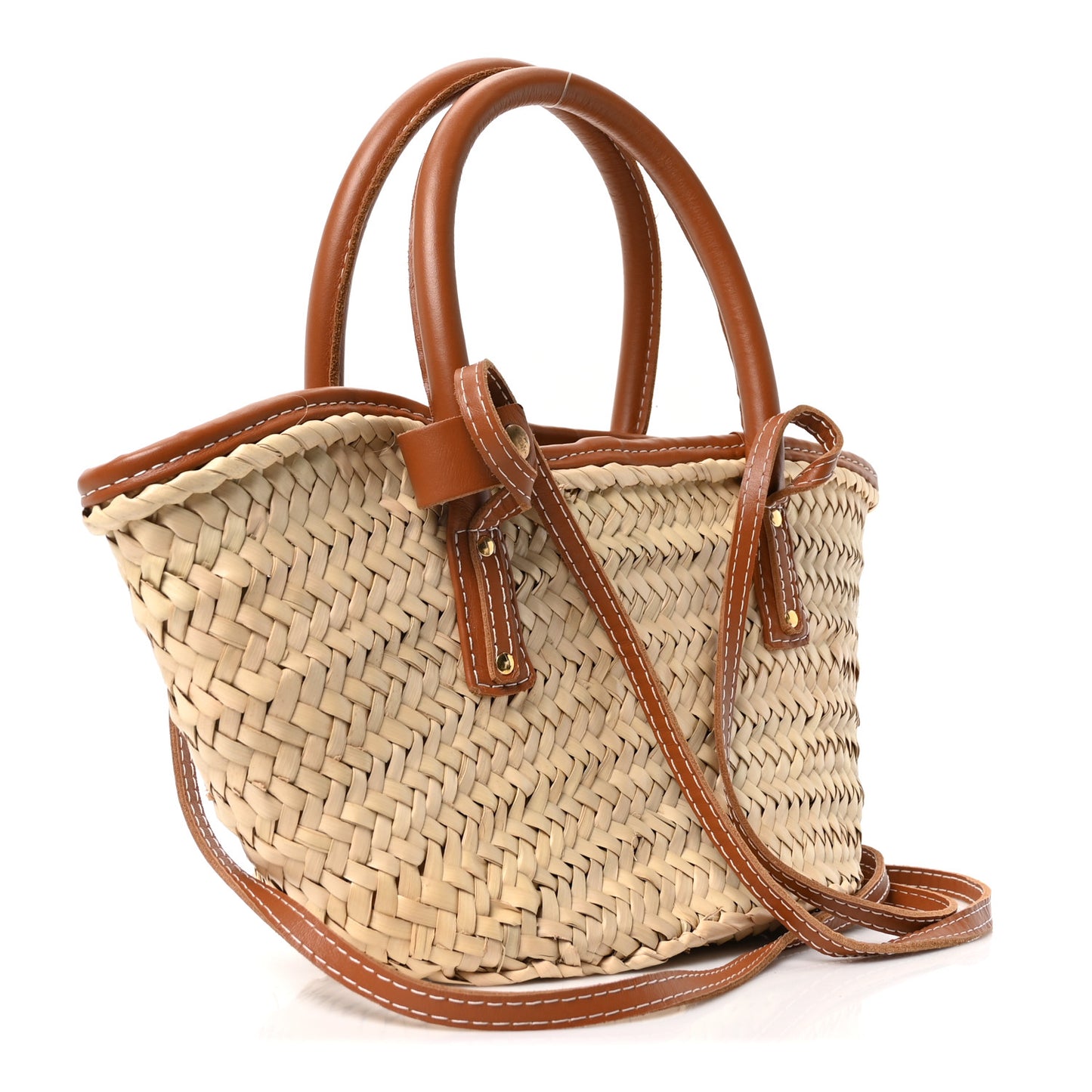 Raffia Le Petit Panier Soli Light Brown