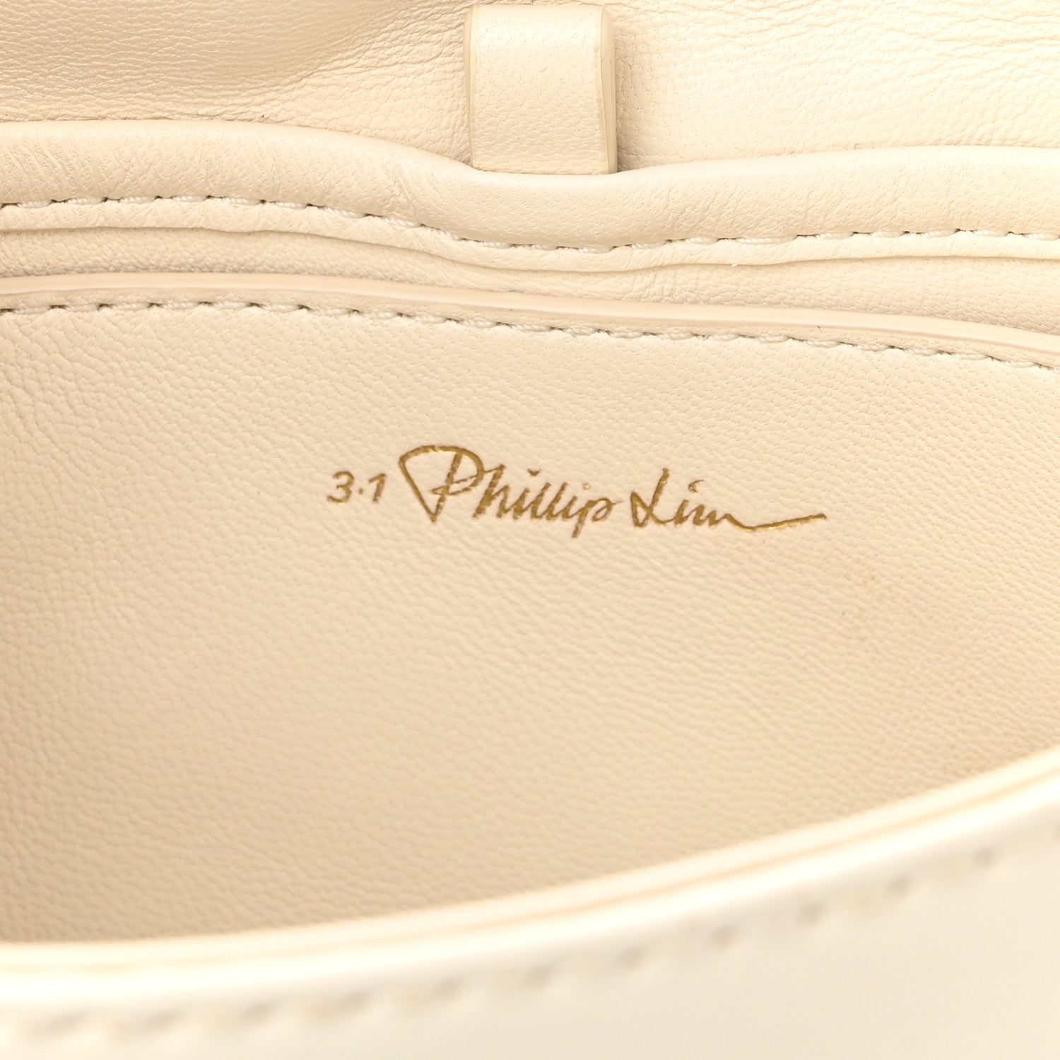 3.1 Phillip Lim Calfskin Alix Soft Flap Clutch White 6 of 15