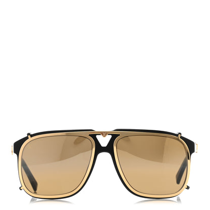 Louis Vuitton Acetate Satellite Sunglasses Z1085E Black 2 of 10