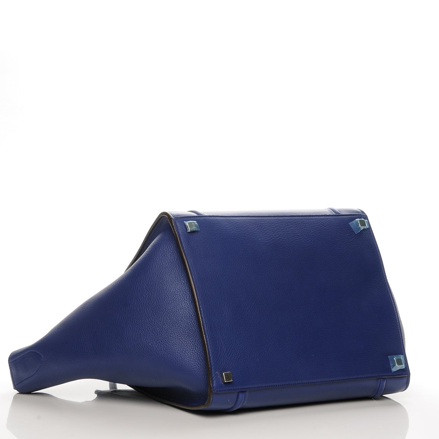 Supple Calfskin Medium Phantom Luggage Indigo