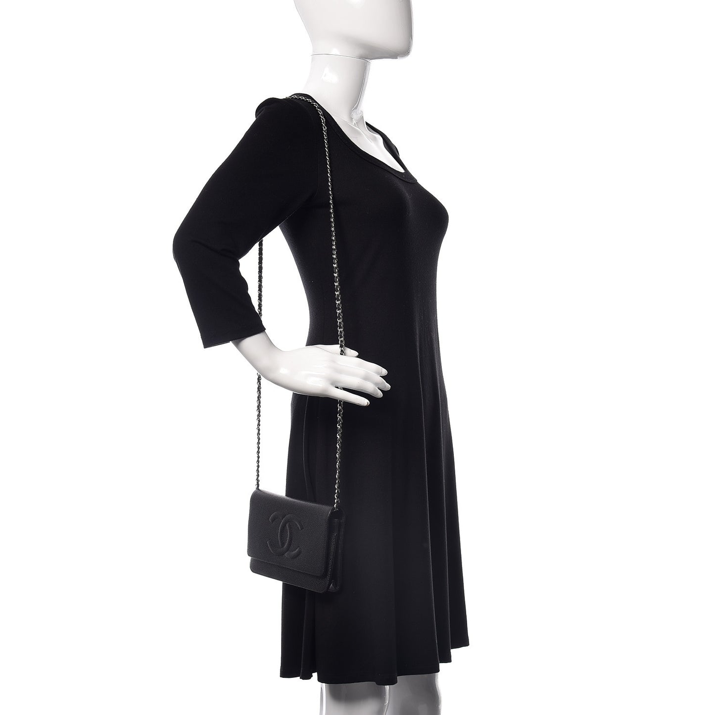 Caviar Timeless CC Wallet On Chain WOC Black