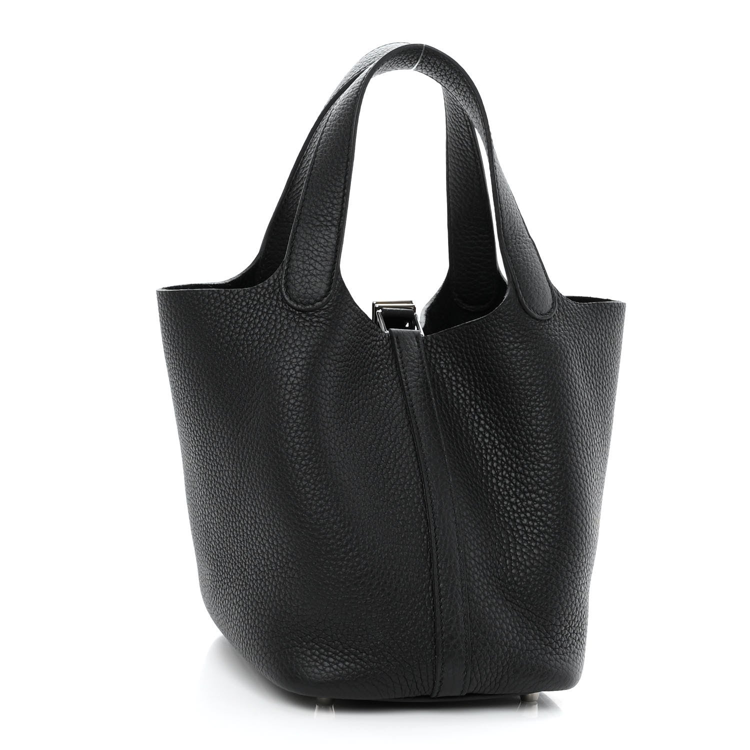 Hermes Taurillon Clemence Picotin Lock 18 PM Black 3 of 10