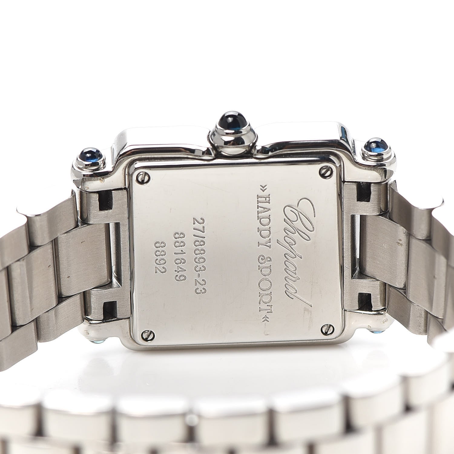 Chopard Stainless Steel 5 Diamond 23mm Happy Sport Quartz Watch 4 of 5