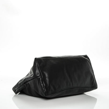 Prada Soft Calf Chain Tote Nero Black 4 of 6