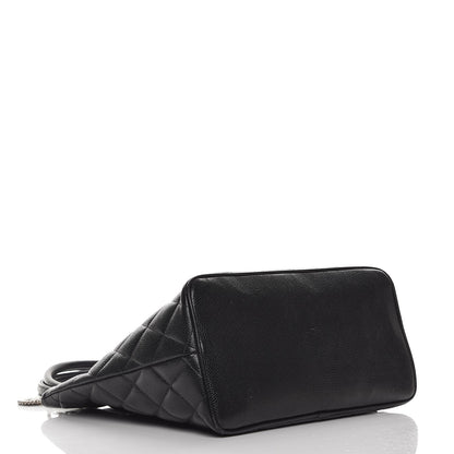 Chanel Caviar Quilted Medallion Tote Black 4 of 16