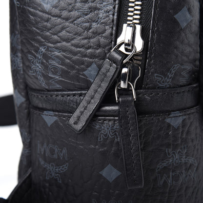MCM Visetos Studded Small Dual Stark Backpack Black 19 of 19
