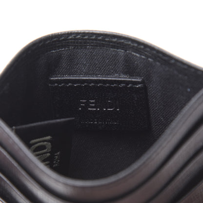 Fendi Vitello Elite Card Holder Black 6 of 7