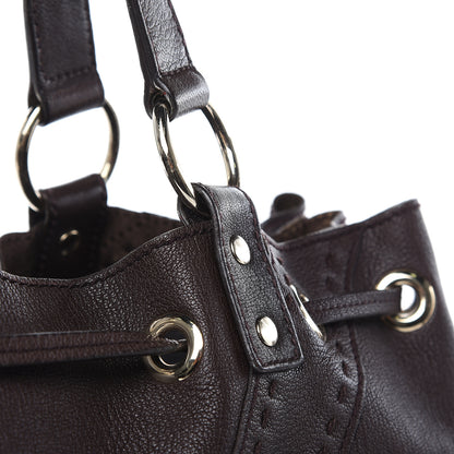 Saint Laurent Calfskin Reversible Double Sac Y Tote Gold Brown 15 of 18