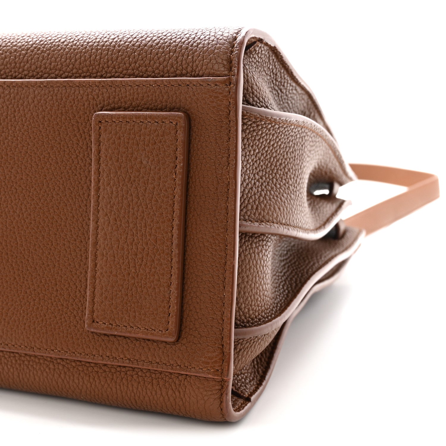 Saint Laurent Grained Calfskin Small Supple Sac De Jour Moka 10 of 10