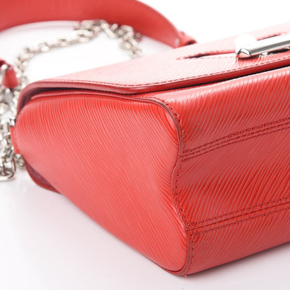 Louis Vuitton Epi Twist Shoulder Bag MM Coquelicot 9 of 10
