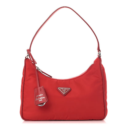 Prada Re-Nylon Saffiano Mini Re-Edition 2005 Bag Rosso 1 of 5