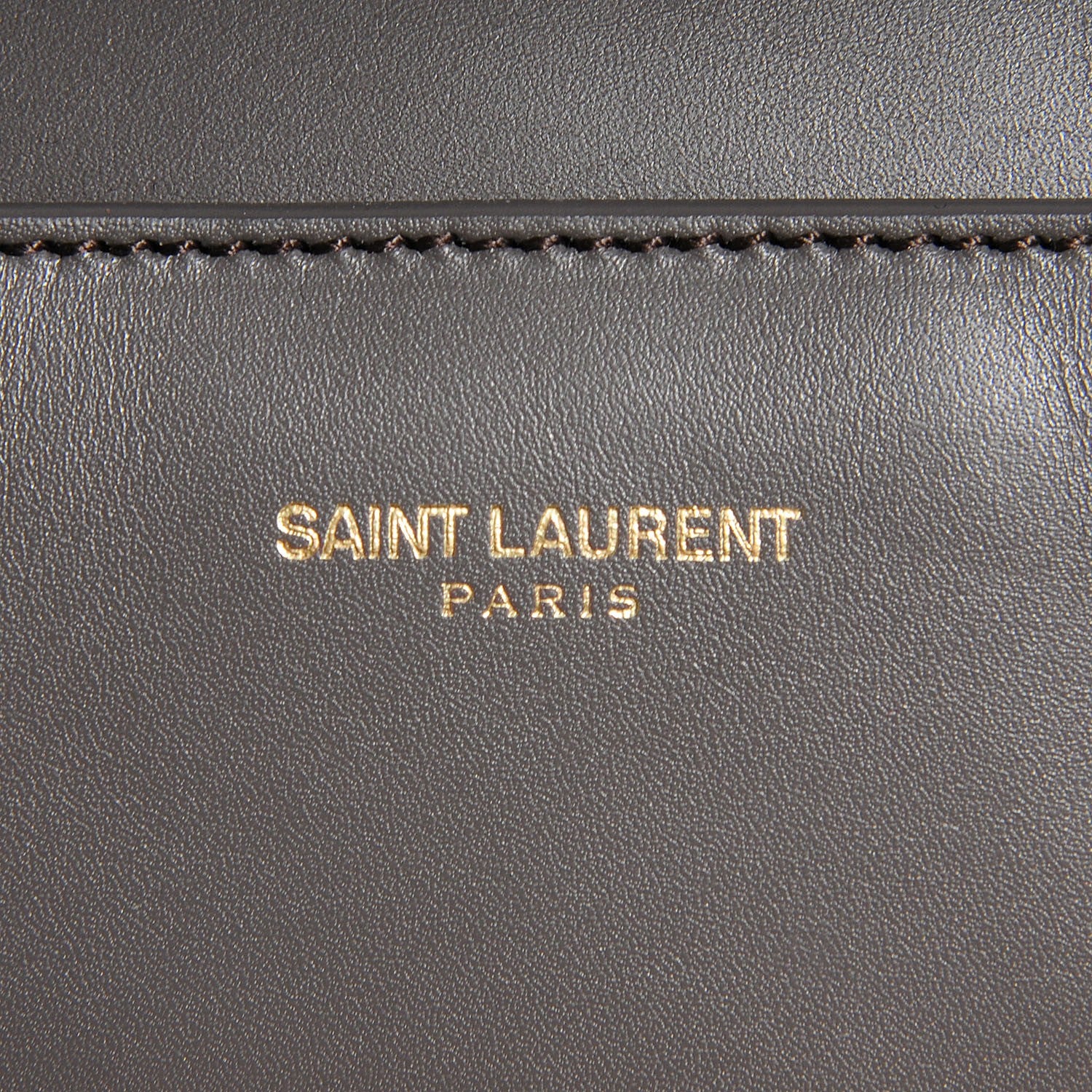 Saint Laurent Calfskin Classic Duffle 6 Earth 8 of 10
