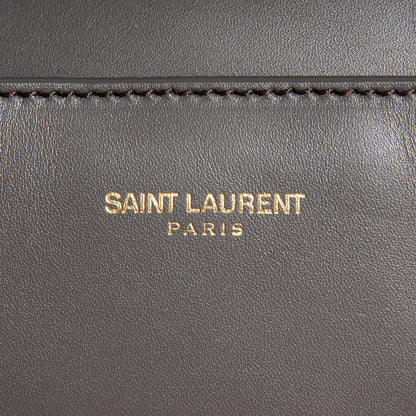 Saint Laurent Calfskin Classic Duffle 6 Earth 8 of 10
