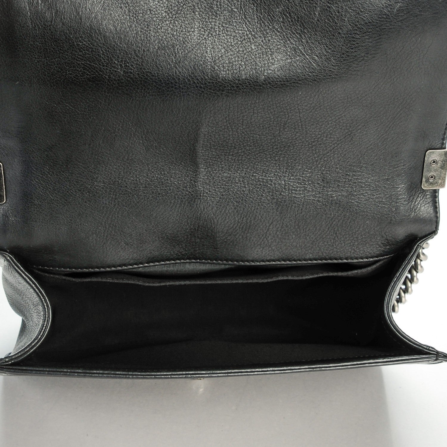 Chanel Calfskin Quilted Medium Boy Flap Black 5 of 7