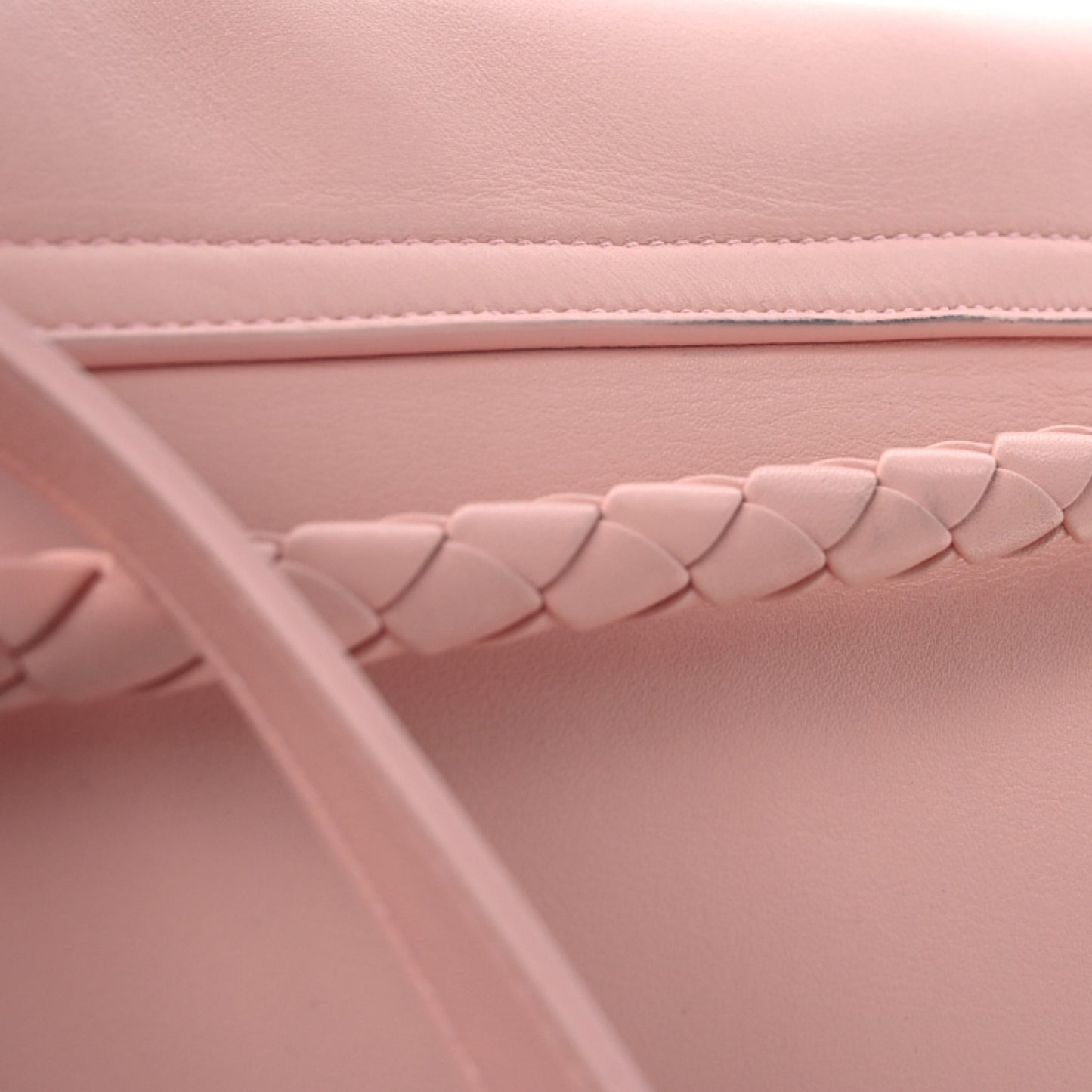 Silky Calfskin Large Ciao Ciao Rose